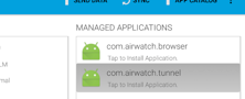 Android Managed App