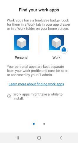 Android BYOD device done