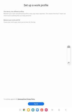 Anroid work profile
