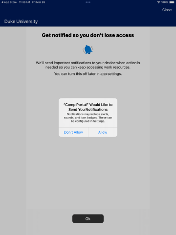 Get notified