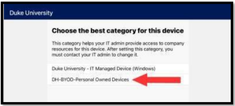 iOS Choose Category